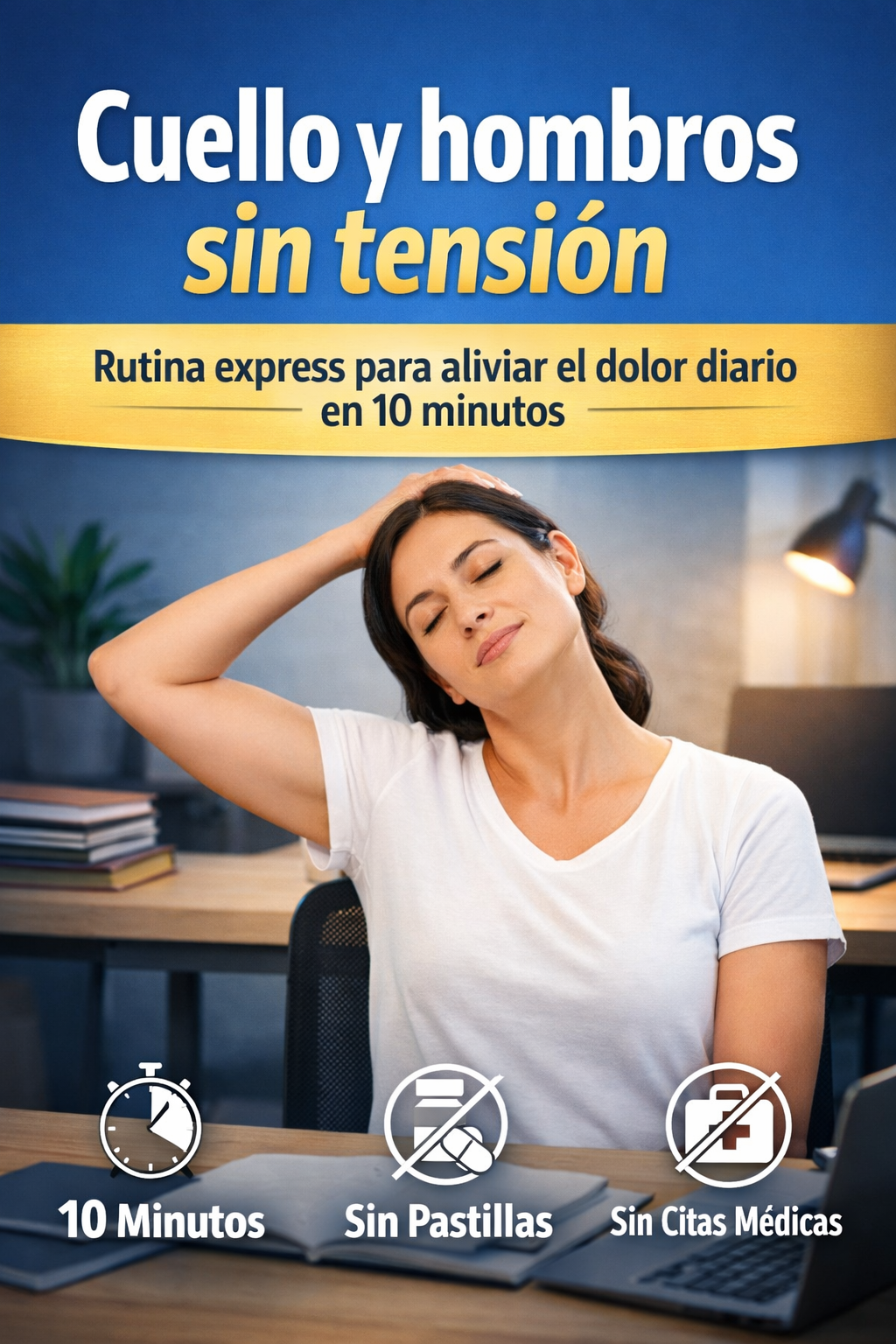 CUELLO Y HOMBROS SIN TENSIÓN.